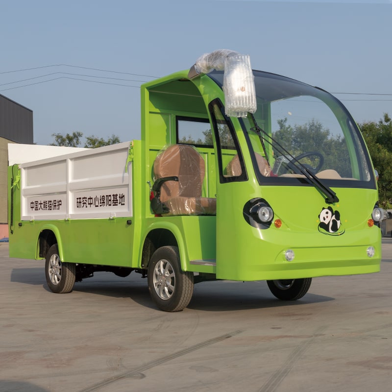 單排帶斗熊貓液壓觀(guān)光車(chē)