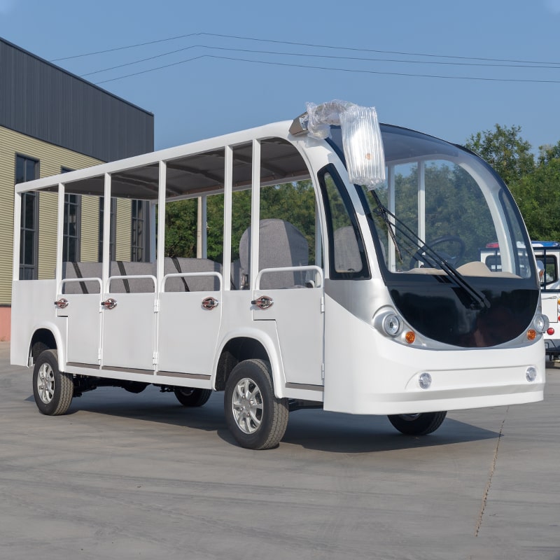 鐵殼半封閉四排觀(guān)光車(chē)